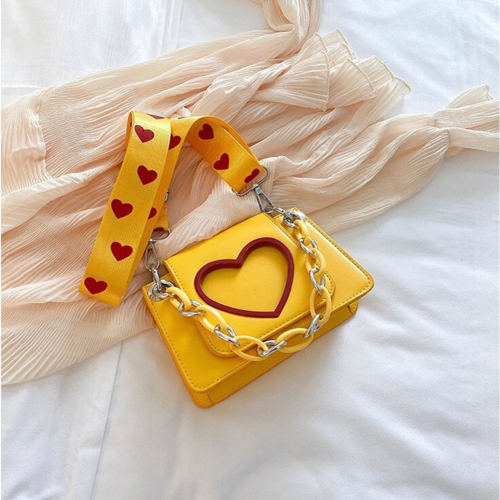 Heart Crossbody Bag